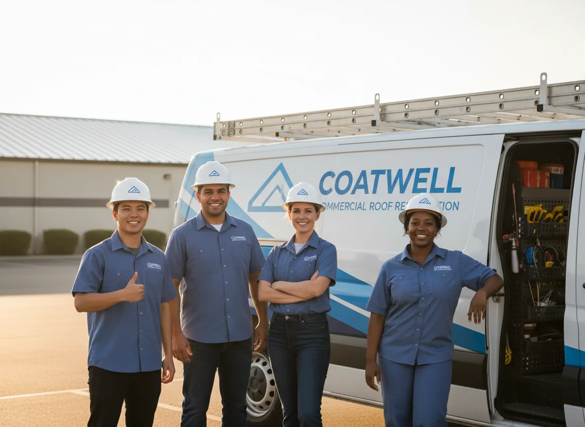 Commercial roof coating company in Letha, ID